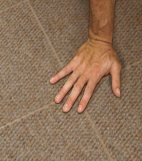 Carpeted Floor Tiles installed in Poughkeepsie, Connecticut & New York
